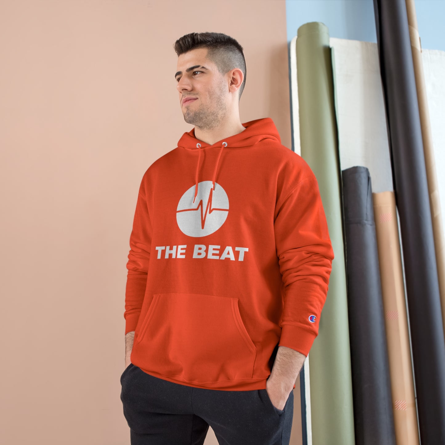 Champion Hoodie - The Beat -  Love God, Love People, Live Like You Mean It