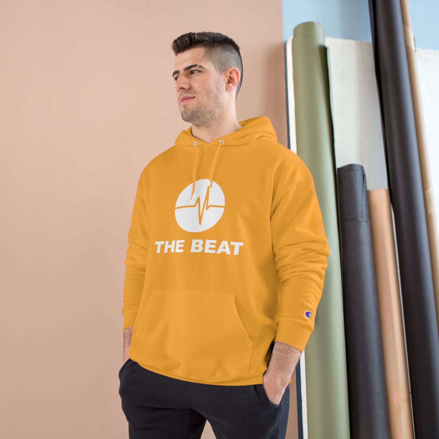 Champion Hoodie - The Beat - Need Prayer? Tap My Shoulder!