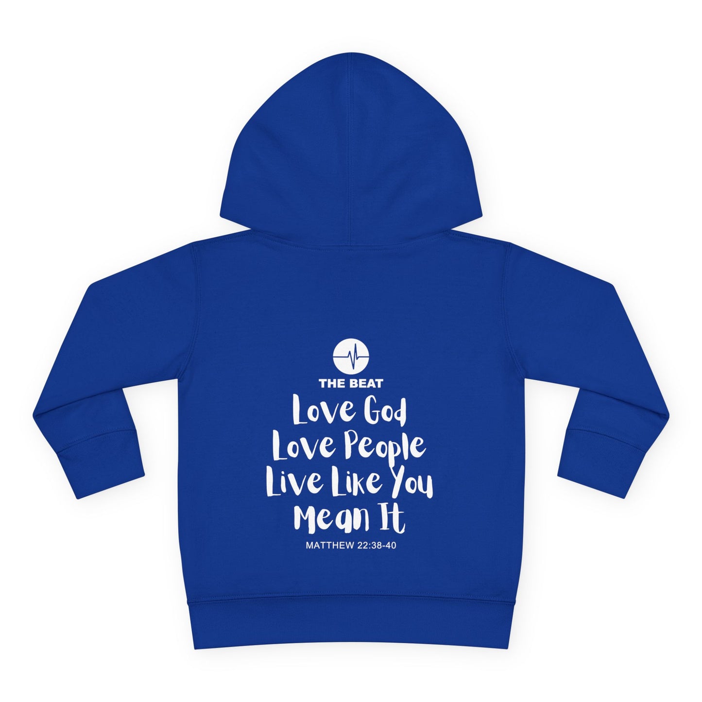 Toddler Pullover Fleece Hoodie