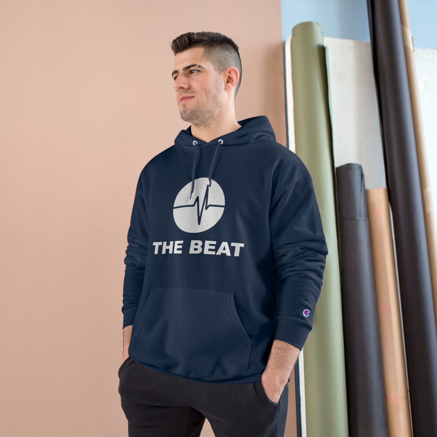 Champion Hoodie - The Beat -  Love God, Love People, Live Like You Mean It