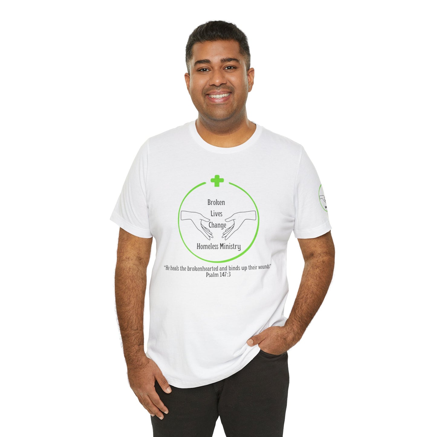 BLC - Broken Lives Change Homless Ministry Support T-Shirt