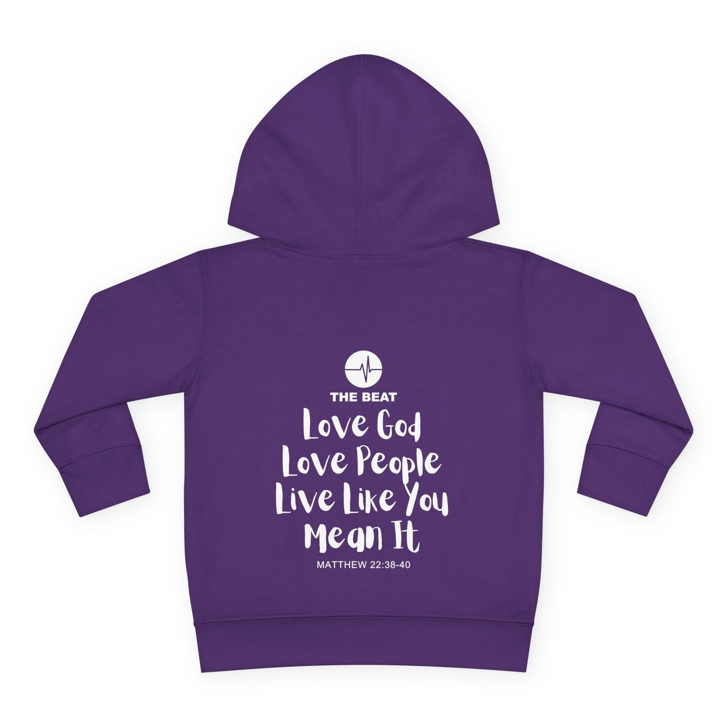 Toddler Pullover Fleece Hoodie