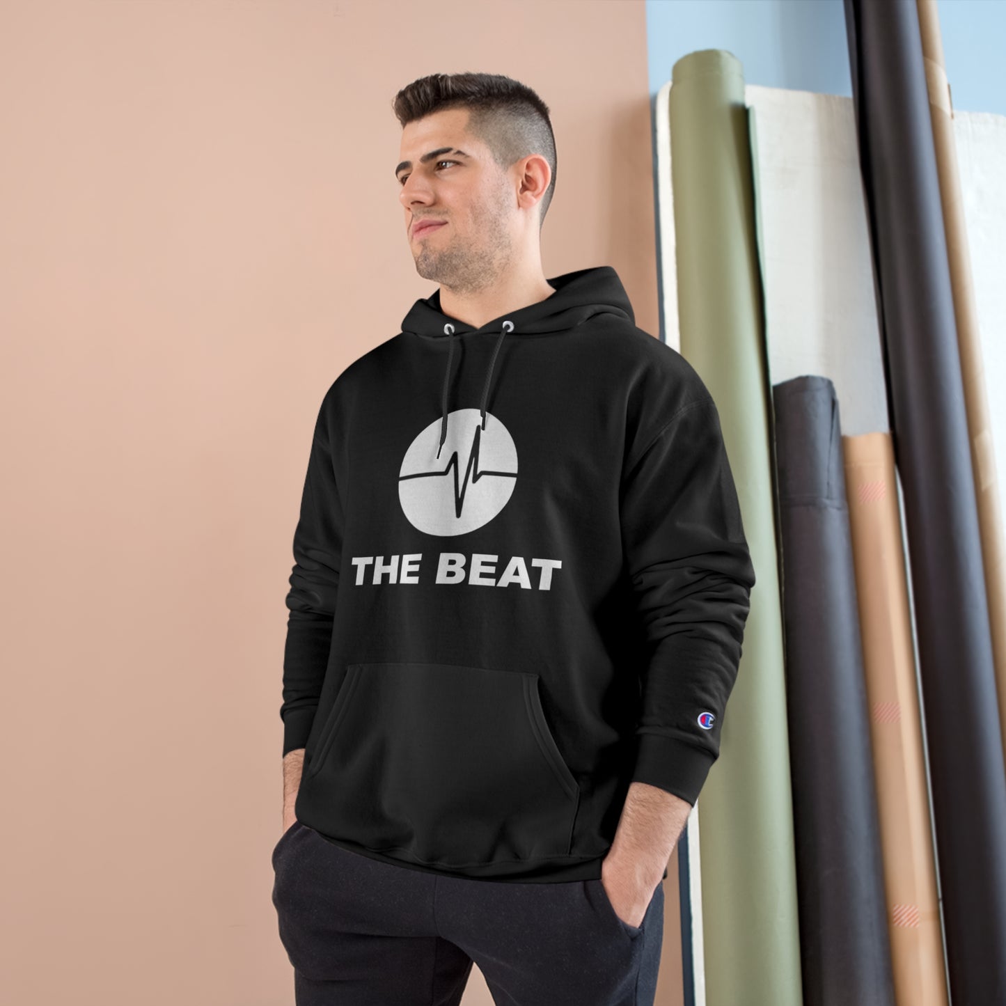 Champion Hoodie - The Beat -  Love God, Love People, Live Like You Mean It