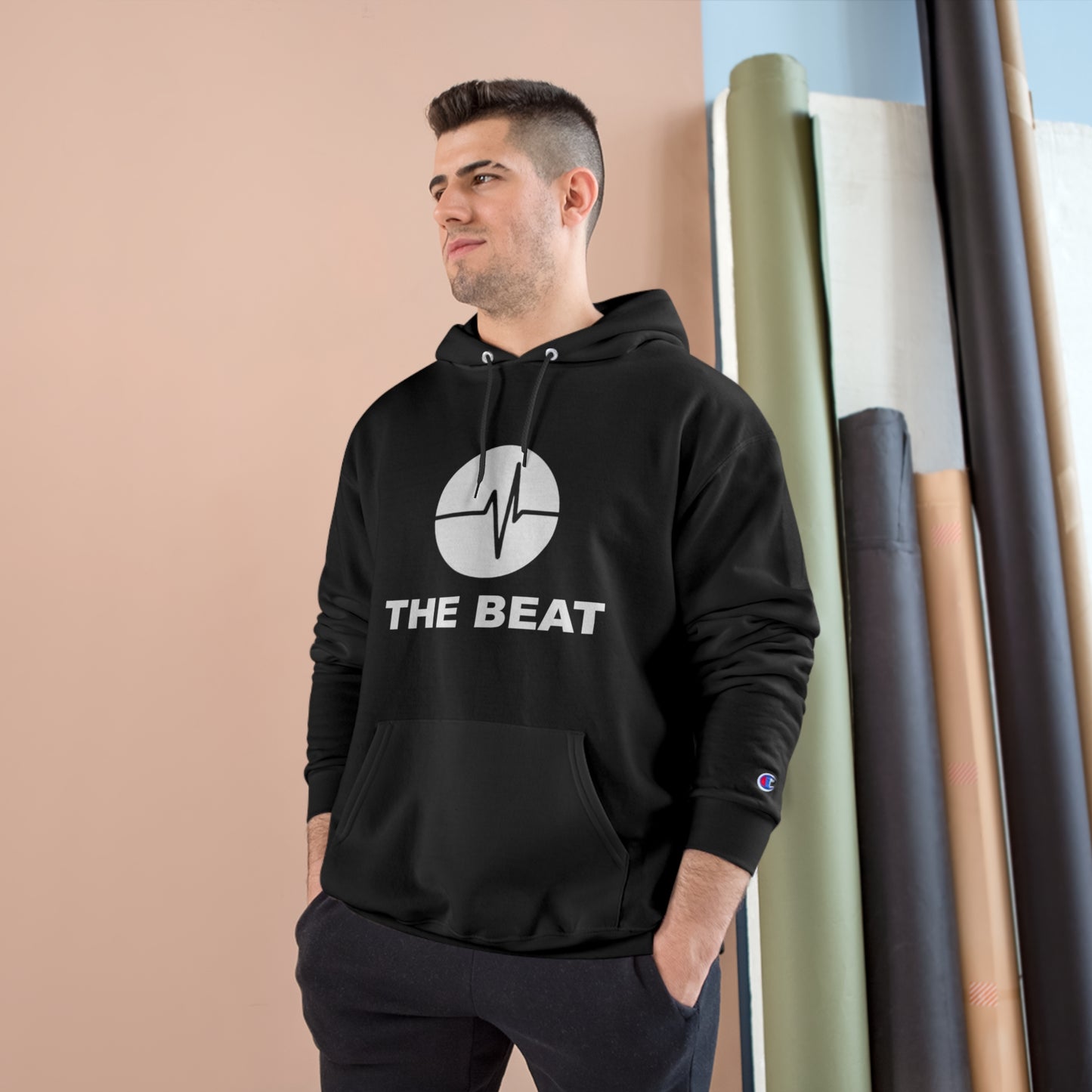 Champion Hoodie - The Beat - Need Prayer? Tap My Shoulder!