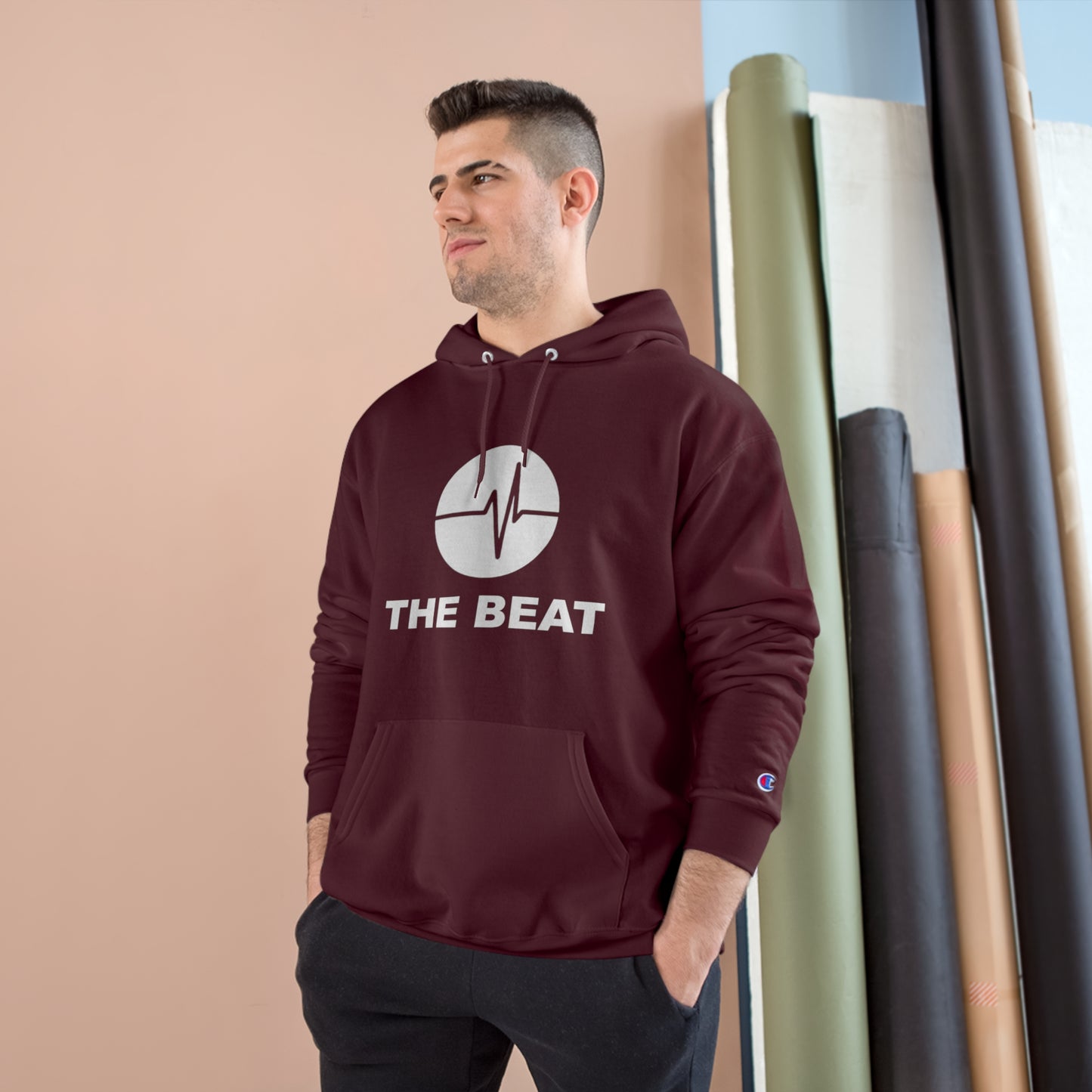 Champion Hoodie - The Beat - Need Prayer? Tap My Shoulder!